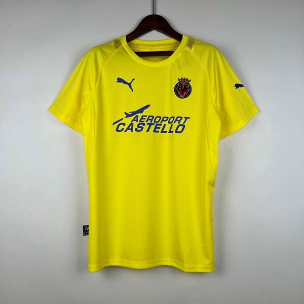 Tailandia Camiseta Villarreal 1ª Retro 2005 2006